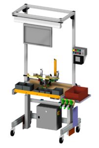Poste de moufle 3D
